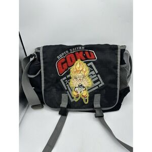 VTG Dragon Ball GT Funimation 2004 Goku Super Saiyan Messenger Bag Rare Anime